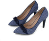 Membur Décolleté Donna in Camoscio a Punta Scarpe Con Tacco 8,5 Cm Collezione Aut-Inv 2022/23