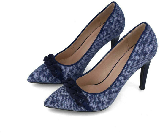 Membur Décolleté Donna in Camoscio a Punta Scarpe Con Tacco 8,5 Cm Collezione Aut-Inv 2022/23