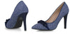 Membur Décolleté Donna in Camoscio a Punta Scarpe Con Tacco 8,5 Cm Collezione Aut-Inv 2022/23