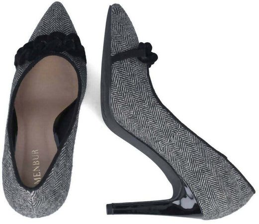 Membur Décolleté Donna in Camoscio a Punta Scarpe Con Tacco 8,5 Cm Collezione Aut-Inv 2022/23