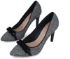 Membur Décolleté Donna in Camoscio a Punta Scarpe Con Tacco 8,5 Cm Collezione Aut-Inv 2022/23