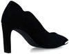 Membur Décolleté Donna in Camoscio Scarpe Con Tacco 7 Cm Suola in Gomma Collezione Aut-Inv 2022/23