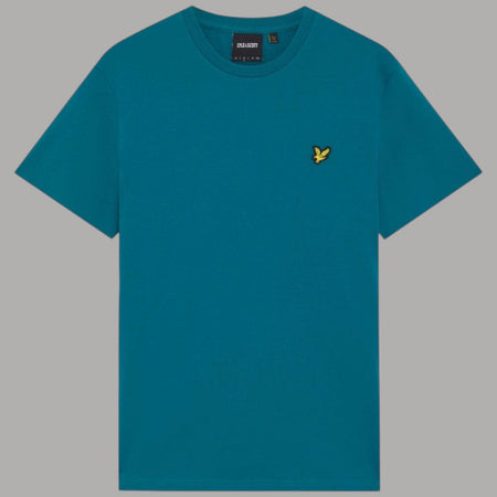 T-shirt Lyle & Scott Uomo Cotone con Logo Iconico Aquila
