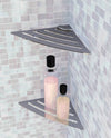 Mensola Angolare Doccia In Acciaio Inox Serie Point 6 Menosla Design Pratica E Moderna Made In Italy