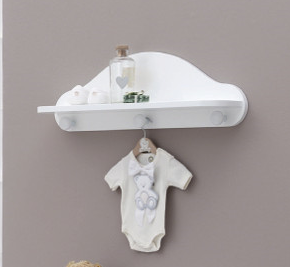 Mensola Appendino Italbaby Peluche Bianco