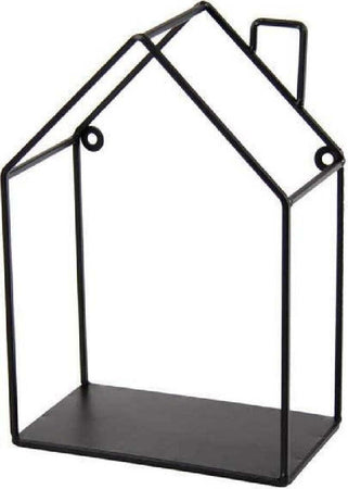 Mensola Bacheca Parete Metallo Moderno Nero 17x10x25cm Casetta Industrial 822278 Casa e cucina/Organizzazione interni/Porta oggetti cassetti e scaffali/Mensole a cubo da parete Trade Shop italia - Napoli, Commerciovirtuoso.it