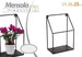 Mensola Bacheca Parete Metallo Nero Industrial Classic Moderno 17x10x25cm 822254 Casa e cucina/Arredamento/Ingresso/Portachiavi da parete Trade Shop italia - Napoli, Commerciovirtuoso.it