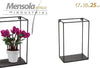 Mensola Bacheca Parete Rettangolare In Metallo 17x10x25cm Nero Industrial 822179 Casa e cucina/Organizzazione interni/Porta oggetti cassetti e scaffali/Mensole a cubo da parete Trade Shop italia - Napoli, Commerciovirtuoso.it