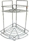 Mensola Da Bagno Angolare Angoliera Doccia A 2 Livelli Ripiani In Metallo 79849 Casa e cucina/Bagno/Accessori per il bagno/Accessori per la doccia/Mensole Trade Shop italia - Napoli, Commerciovirtuoso.it