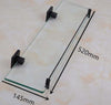 Mensola Da Bagno Nero In Metallo Shampoo Doccia Sapone In Vetro Per Cucina Bagno Casa e cucina/Bagno/Mobili da bagno/Mensole bagno Trade Shop italia - Napoli, Commerciovirtuoso.it