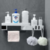 Mensola Da Parete Bagno Scaffale Rotante Portaoggetti Cucina Doccia Organizzatore Casa e cucina/Bagno/Mobili da bagno/Mensole bagno Trade Shop italia - Napoli, Commerciovirtuoso.it