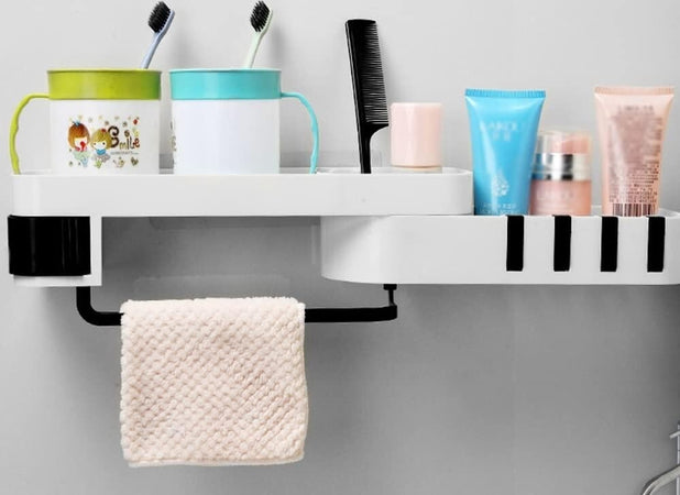 Mensola Da Parete Bagno Scaffale Rotante Portaoggetti Cucina Doccia Organizzatore Casa e cucina/Bagno/Mobili da bagno/Mensole bagno Trade Shop italia - Napoli, Commerciovirtuoso.it
