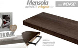 Mensola Da Parete Legno Mdf Kit Reggimensola A Scomparsa Weng? 40x25x4cm 788901 Casa e cucina/Organizzazione interni/Porta oggetti cassetti e scaffali/Mensole da muro Trade Shop italia - Napoli, Commerciovirtuoso.it