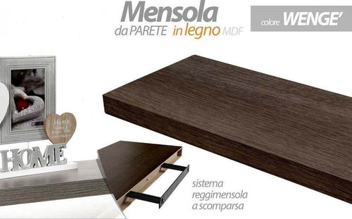 Mensola Da Parete Legno Mdf Kit Reggimensola A Scomparsa Weng? 40x25x4cm 788901 Casa e cucina/Organizzazione interni/Porta oggetti cassetti e scaffali/Mensole da muro Trade Shop italia - Napoli, Commerciovirtuoso.it