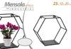 Mensola Esagonale Bacheca Parete Metallo Classico Moderno Nero 23x10x20cm 822193 Casa e cucina/Organizzazione interni/Porta oggetti cassetti e scaffali/Mensole a cubo da parete Trade Shop italia - Napoli, Commerciovirtuoso.it