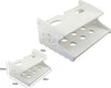 Mensola-In-Legno-Bianco-34x24x8.5cm-Arredo-Casa-Cameretta-2-Ripiani-70206-Parete