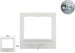 Mensola-Legno-Bianco-Quadrata-29cm-Arredo-Casa-Cameretta-Scaffale-Parete-70201