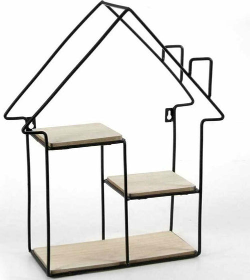 Mensola Parete Casa 3 Mensole Ripiani Design Moderno Scaffale Legno Metallo Casa, arredamento e bricolage > Arredamento > Mobili e Accessori Trade Shop italia - Napoli, Commerciovirtuoso.it