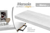 Mensola-Parete-Legno-Reggimensola-Scomparsa-Bianco-40x25x4cm-Kit-Montaggio-790775