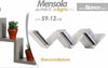 Mensola Parete Moderna Design Zig Zag Mensole Muro Scaffale 3 Ripiani Bianco Casa, arredamento e bricolage > Arredamento > Mobili e Accessori Trade Shop italia - Napoli, Commerciovirtuoso.it