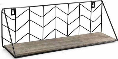 Mensola Parete Rettangolare Mensola Scaffale Metallo E Legno Design Moderno Casa, arredamento e bricolage > Arredamento > Mobili e Accessori Trade Shop italia - Napoli, Commerciovirtuoso.it