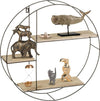 Mensola-Parete-Rotonda-3-Mensole-Ripiani-Scaffale-Moderno-Legno-Naturale-e-Nero