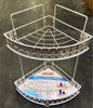 Mensola-Per-Doccia-Angolare-2-Ripiani-Porta-Oggetti-Bagno-Metallo-Bianco-79303