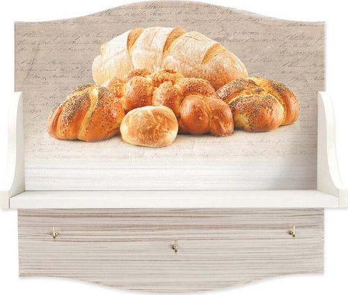 Mensola Portabarattoli Multiuso Con Stampa Pane Hd Organizer Per Utensili Cucina Casa, arredamento e bricolage > Arredamento > Mobili e Accessori Trade Shop italia - Napoli, Commerciovirtuoso.it