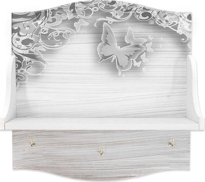 Mensola Portabarattoli White Butterfly Organizer Utensili Cucina Legno Multiuso Casa, arredamento e bricolage > Arredamento > Mobili e Accessori Trade Shop italia - Napoli, Commerciovirtuoso.it