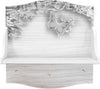 Mensola-Portabarattoli-White-Butterfly-Organizer-Utensili-Cucina-Legno-Multiuso