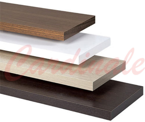 MENSOLA RETTANGOLARE ECOPAN DA PARETE cm 60 x 30 Spess 1,8 cm vari colori