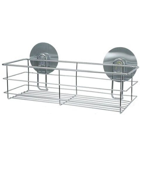 Mensola Rettangolare Porta Oggetti Accessori Bagno Montaggio Con Biadesivo 79842
