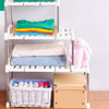 Mensola Sovrapponibile Salvaspazio Organizer Impilabile Armadio Mobili 65x24x30 Casa e cucina/Organizzazione interni/Organizzazione guardaroba/Accessori da armadio/Mensole da armadio Trade Shop italia - Napoli, Commerciovirtuoso.it