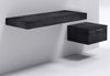 Mensolone in laminato sospeso per lavabi da appoggio e cassettiera Olmo Scuro Casa e cucina/Bagno/Mobili da bagno/Mobiletti con lavabo Ogomondo - Martina Franca, Commerciovirtuoso.it