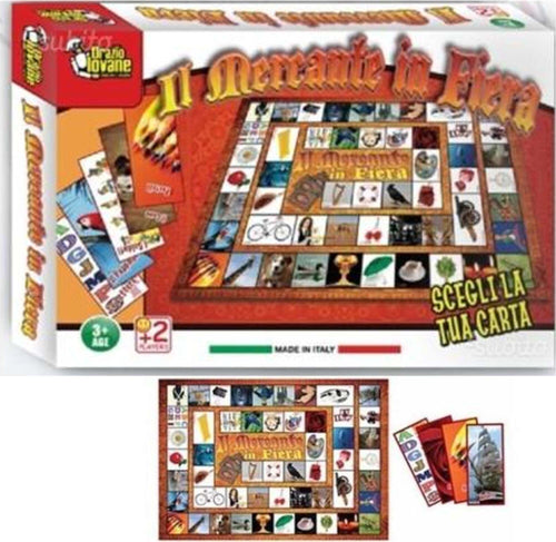 Mercante In Fiera Gioco Di Societ? Classico Da Tavolo Con Carte Illustrate Giochi e giocattoli/Giochi da tavola di società e accessori/Giochi da tavolo/Giochi di società Trade Shop italia - Napoli, Commerciovirtuoso.it