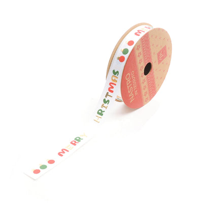 Nastro di natale in tessuto per decorazioni natalizie 1,5 x 270 cm