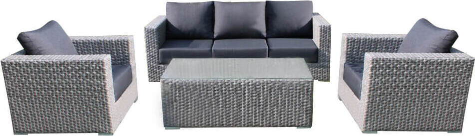 MERULA---salotto-da-giardino-completo-di-cuscini-intreccio-in-rattan-sintetico-Grigio-scuro-Milani-Home