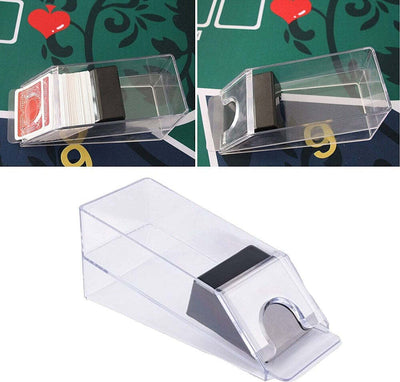 Mescolatore Di Carte Da Poker Blackjack Distributore Portatile Mescola Per Gioco Giochi e giocattoli/Giochi da tavola di società e accessori/Casinò e attrezzature/Mescolatori di carte Trade Shop italia - Napoli, Commerciovirtuoso.it