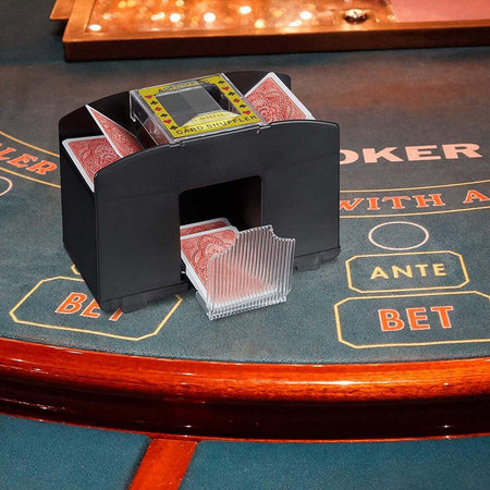 Mescolatore Di Carte Elettronico Con Beat Per Ramino Poker Solo Carte Standard Giochi e giocattoli/Giochi da tavola di società e accessori/Casinò e attrezzature/Mescolatori di carte Trade Shop italia - Napoli, Commerciovirtuoso.it