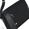 Messanger Adulto unisex Acciaio - Nero / Taglia Unica - borse a spalla