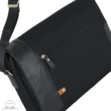 Messanger Adulto unisex Acciaio - Nero / Taglia Unica - borse a spalla