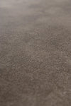Tavolo Messier struttura in acciaio verniciato, piano in ceramica con supporto in vetro temperato