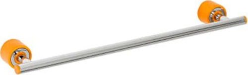 METAFORM---ENJOY-COLOR-PORTA-ASCIUGAMANO56CM-IN-OTTONE-CROMATO-ARANCIO