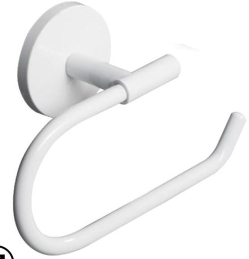 METAFORM – ONE DUO PORTA ROTOLO APERTO IN ACCIAIO BIANCO