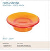 METAFORM-ECHO-PORTA-SAPONE-ARANCIO