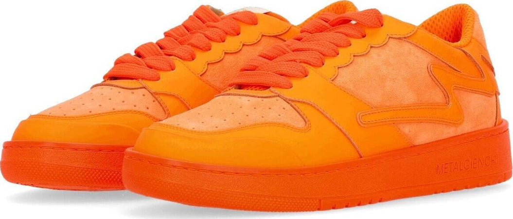 METAL-GIENCHI-Scarpa-Bassa-Uomo-Icx-Faat-Power-Orange-da-uomo