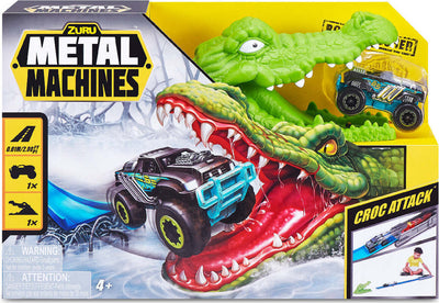 Metal-Machine-Coccodrillo-con-Auto