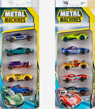 Metal-Machine-Set-5-Veicolo-1:64