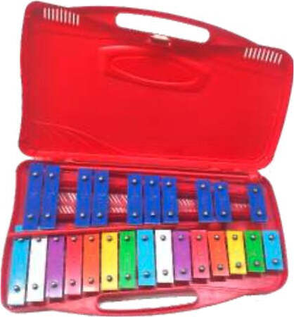 Metallofono-Alysee-MT25-C-RD-Rosso