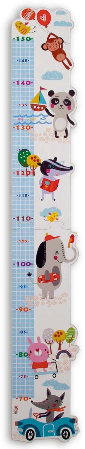 Metro Crescita - Happy Animals Da Appendere Cameretta Bambini Dida